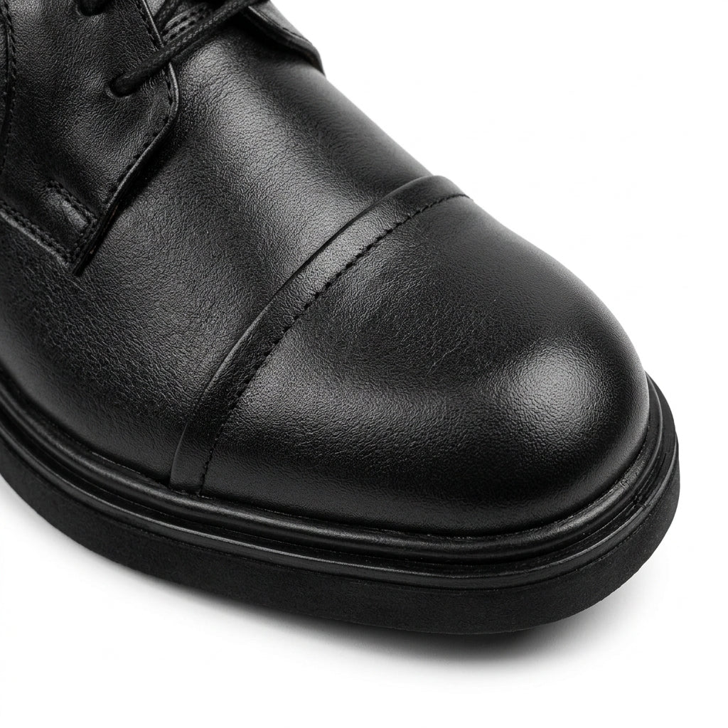 Pantofi eleganti barbati din piele naturală, A-198, Negru