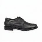 Pantofi eleganti barbati din piele naturală, M-61063, negru