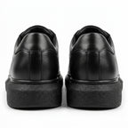 Adidasi barbati din piele naturală, M-329, negru