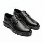 Pantofi eleganti barbati din piele naturală, M-8301, negru