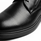 Pantofi eleganti barbati din piele naturală, M-8301, negru