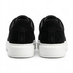 Adidasi barbati din piele naturală, M-112, negru-velur ta