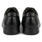 Pantofi casual barbati din piele naturală, A-501, negru