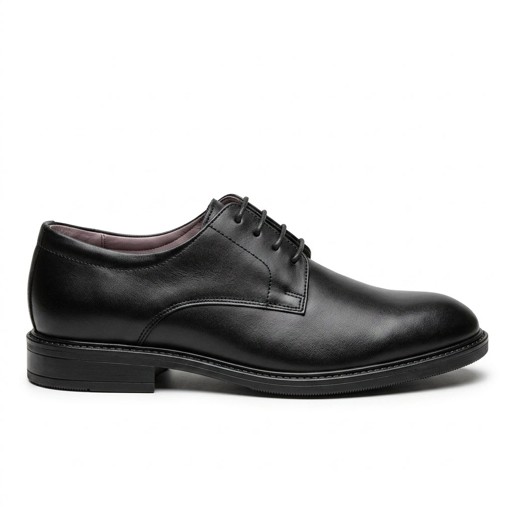 Pantofi eleganti barbati din piele naturală, A185-3, negru