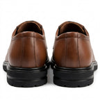 Pantofi eleganti barbati din piele naturală, A-198, maro