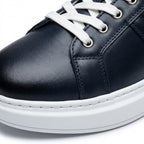 Adidasi barbati din piele naturală, M-105, blue
