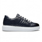 Adidasi barbati din piele naturală, M-105, blue