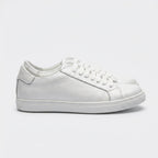 Adidasi dama albi,Vero105, din piele naturala