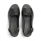 Sandale dama negru, R-702, din piele naturala