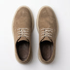 Pantofi casul dama bej-velur, A-296, din piele naturala